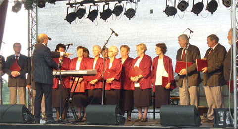 Auftritt beim Arneburger Heimatfest - 15.5.2011